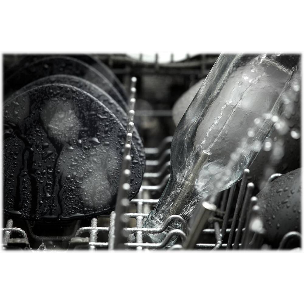 KitchenAid - 24" Top Control Tall Tub Built-In Dishwasher with Stainless Steel Tub - Black stainless steel - Alt_View_Standard_15