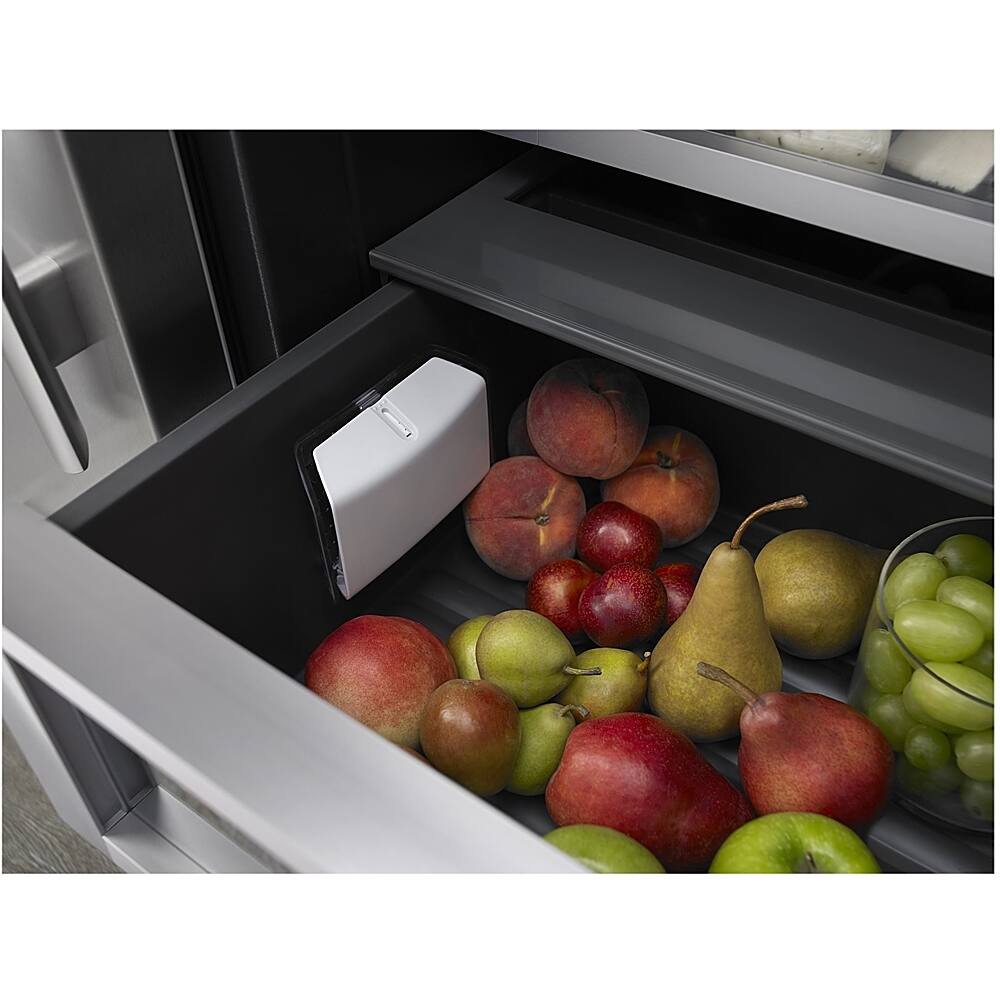Jenn-Air - 25 Cu. Ft. Side-by-Side Built-In Refrigerator - Stainless steel - Alt_View_Standard_12