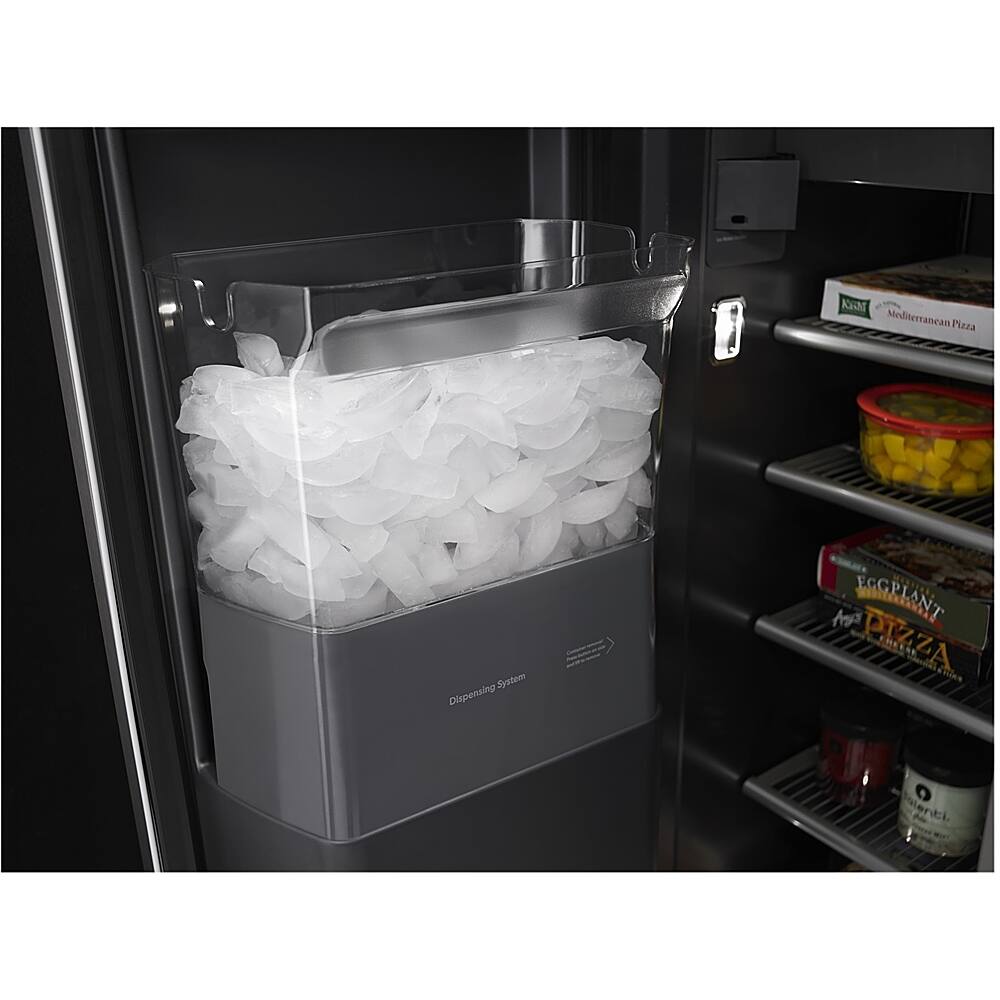Jenn-Air - 25 Cu. Ft. Side-by-Side Built-In Refrigerator - Stainless steel - Alt_View_Standard_13