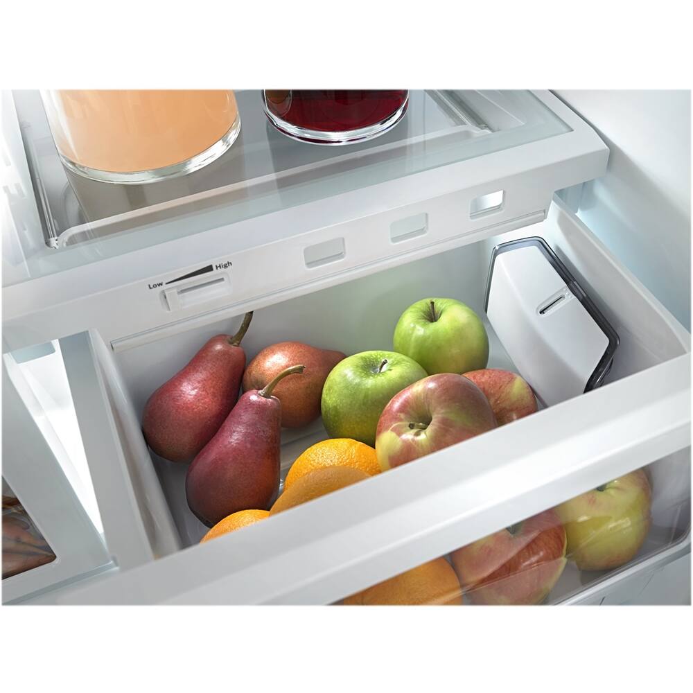 Jenn-Air - 21.9 Cu. Ft. French Door Counter-Depth Refrigerator - Stainless steel - Alt_View_Standard_14