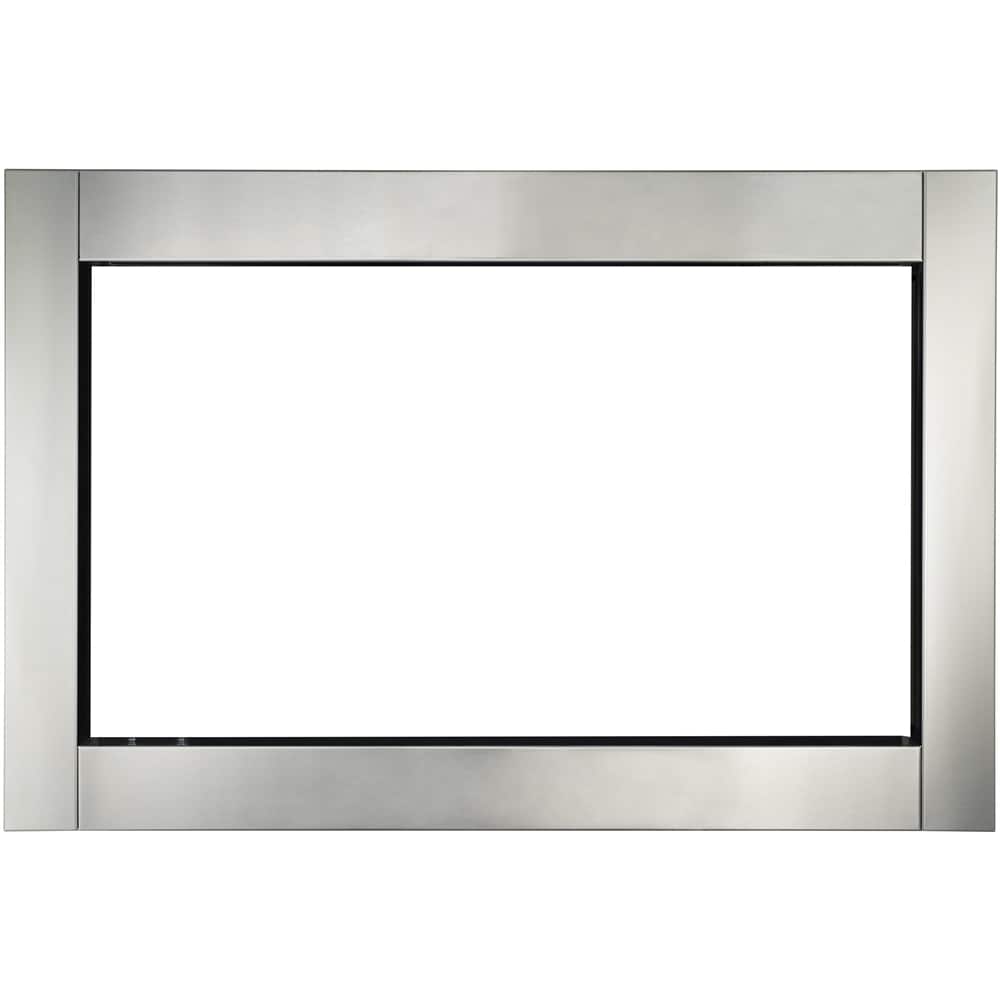Dacor - 26.9" Trim Kit for Dacor Discovery 24" Microwave - Stainless steel - Front_Zoom