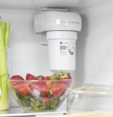 GE - 24.8 Cu. Ft. French Door Refrigerator - Slate - Alt_View_Standard_17