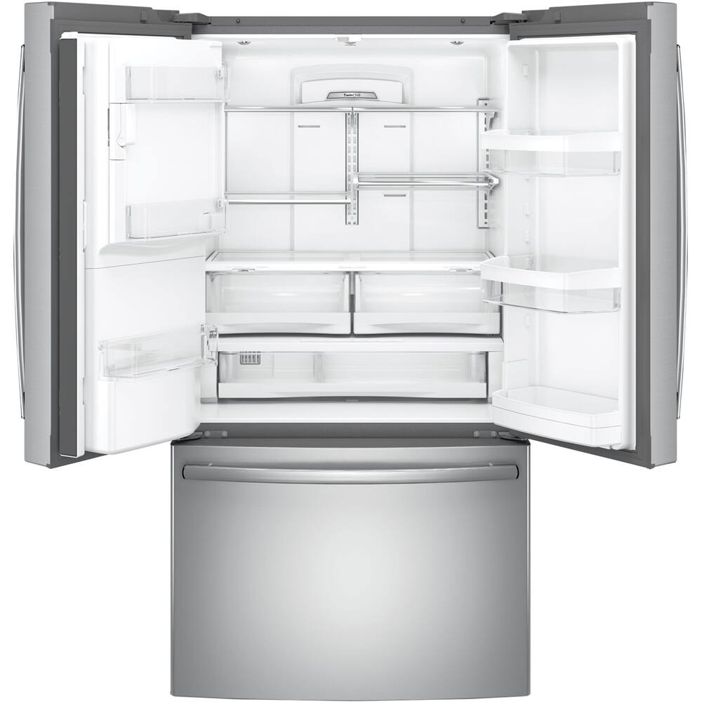 GE 22.2 Cu. Ft. French Door CounterDepth Refrigerator Stainless
