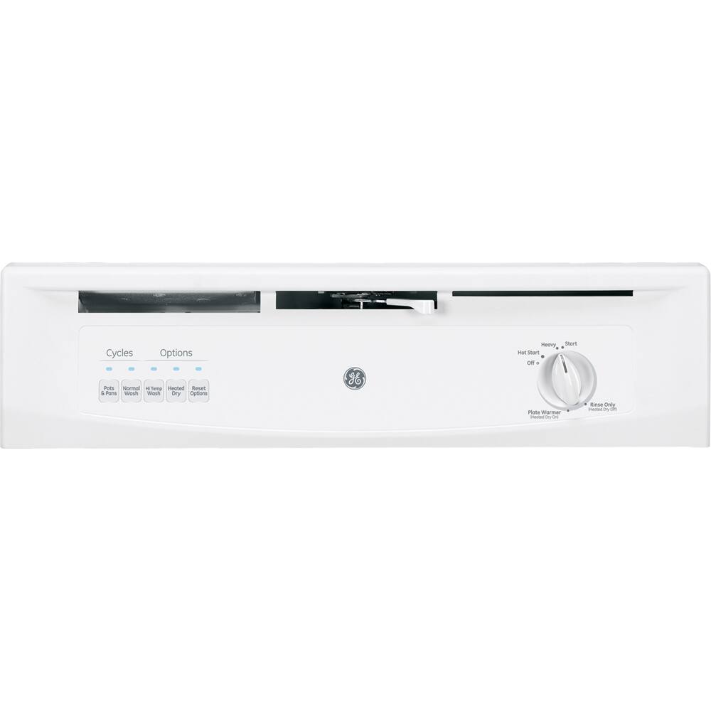 GE - 24" Built-In Dishwasher - White - Alt_View_Standard_11