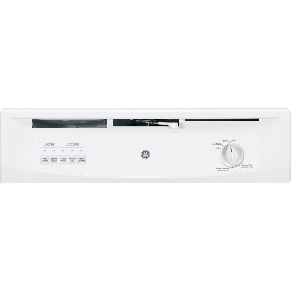 GE - 24" Built-In Dishwasher - White - Alt_View_Standard_11