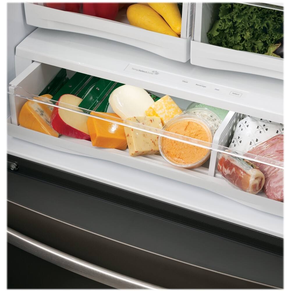GE 23.1 Cu. Ft. French Door CounterDepth Refrigerator Slate at