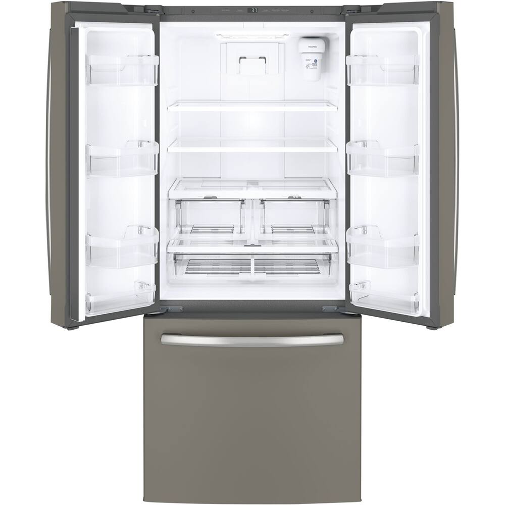 GE - 20.8 Cu. Ft. French Door Refrigerator - Slate - Alt_View_Standard_11