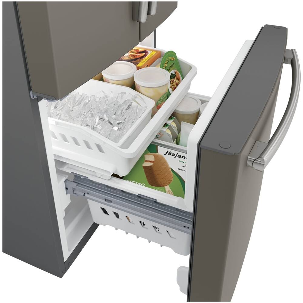 GE - 20.8 Cu. Ft. French Door Refrigerator - Slate - Alt_View_Standard_13