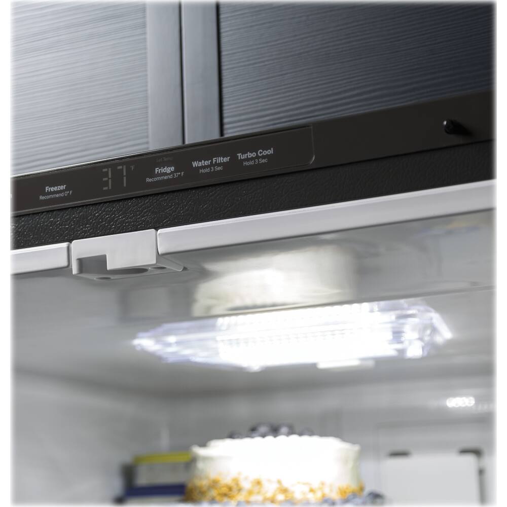 GE - 20.8 Cu. Ft. French Door Refrigerator - Stainless steel - Alt_View_Standard_15