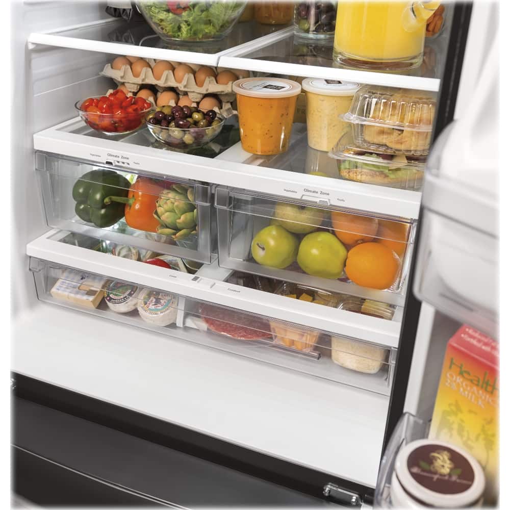 GE - 20.8 Cu. Ft. French Door Refrigerator - Stainless steel - Alt_View_Standard_17