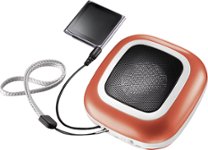 Dynex - Portable Speaker for Apple® iPod® and Most MP3 Players - Orange