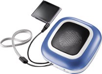 Dynex - Portable Speaker for Apple® iPod® and Most MP3 Players - Blue