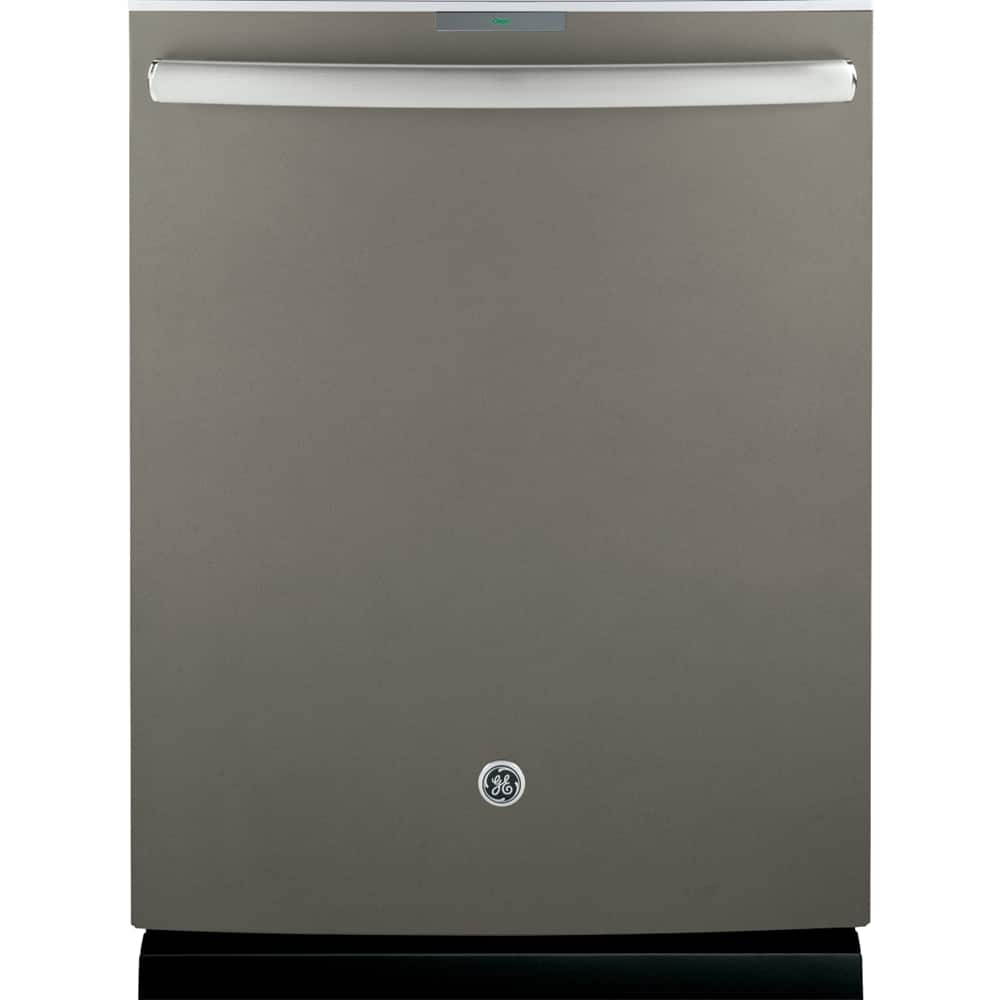 GE - Profile™ Series 24" Hidden Control Tall Tub Built-In Dishwasher with Stainless Steel Tub - slate - Front_Zoom
