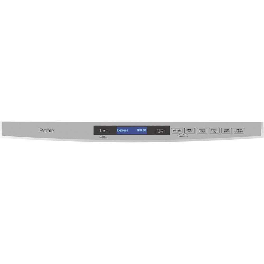 GE - Profile™ Series 24" Hidden Control Tall Tub Built-In Dishwasher with Stainless Steel Tub - slate - Alt_View_Standard_12