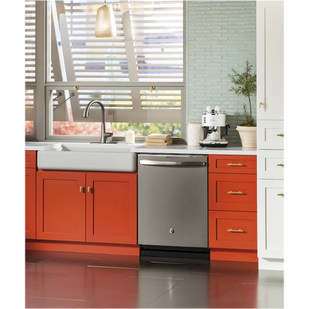 GE - Profile™ Series 24" Hidden Control Tall Tub Built-In Dishwasher with Stainless Steel Tub - slate - Alt_View_Standard_13