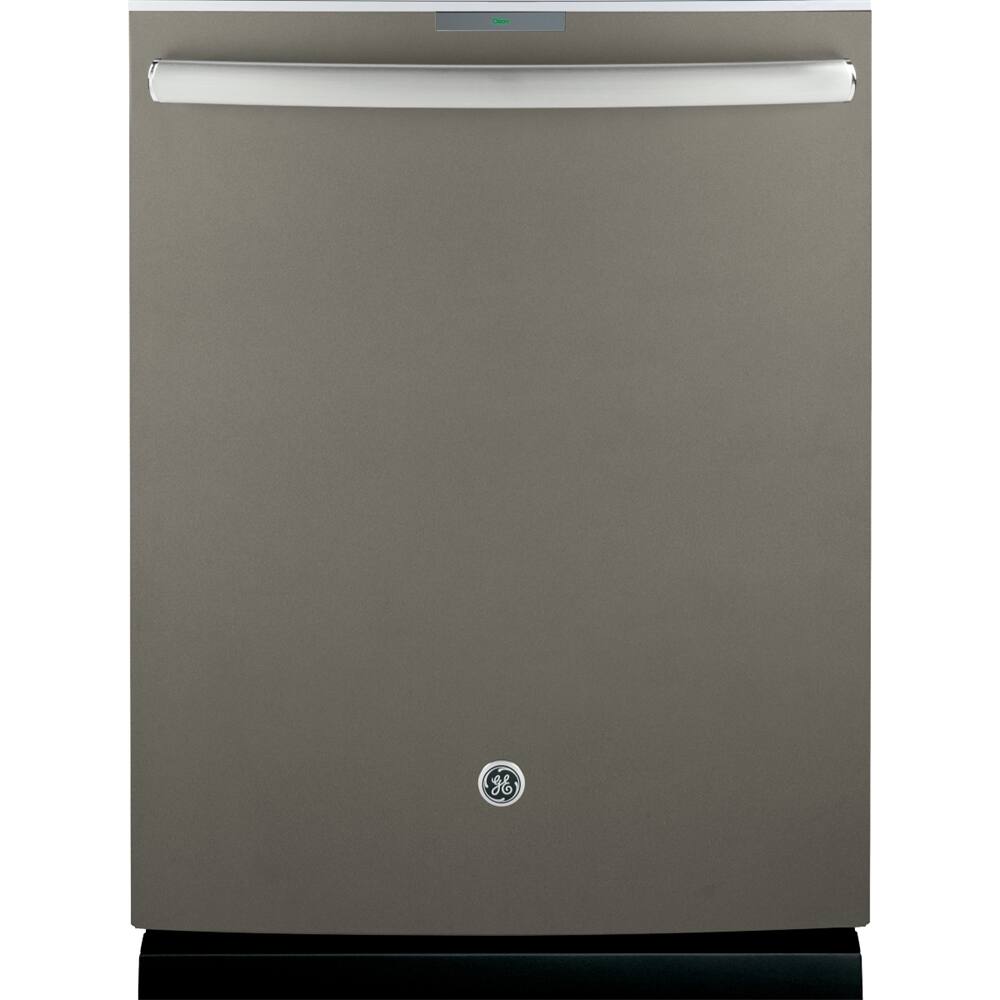 GE - Profile™ Series 24" Hidden Control Tall Tub Built-In Dishwasher with Stainless Steel Tub - Slate - Front_Zoom