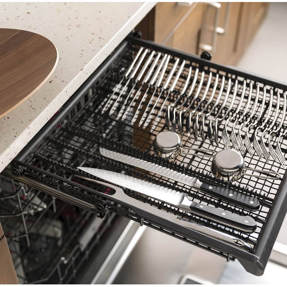 GE - 24" Tall Tub Built-In Dishwasher - White - Alt_View_Standard_14