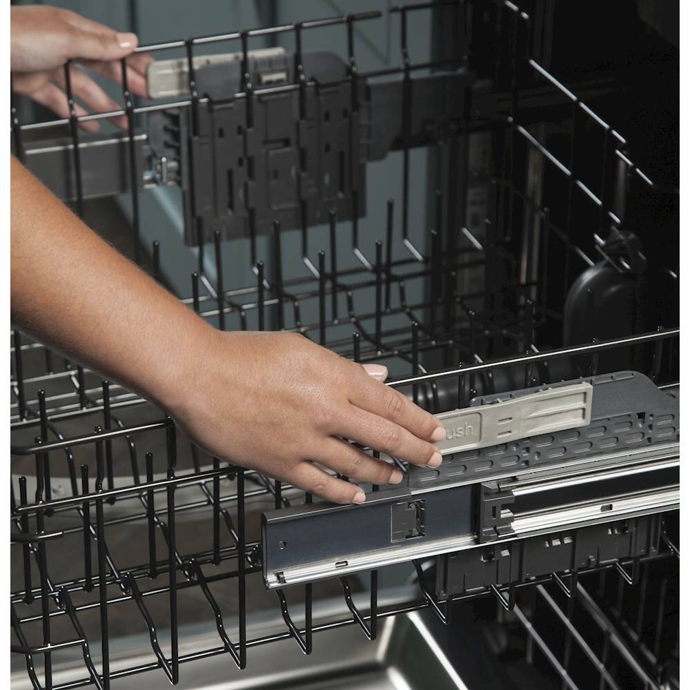 GE - 24" Tall Tub Built-In Dishwasher - White - Alt_View_Standard_20