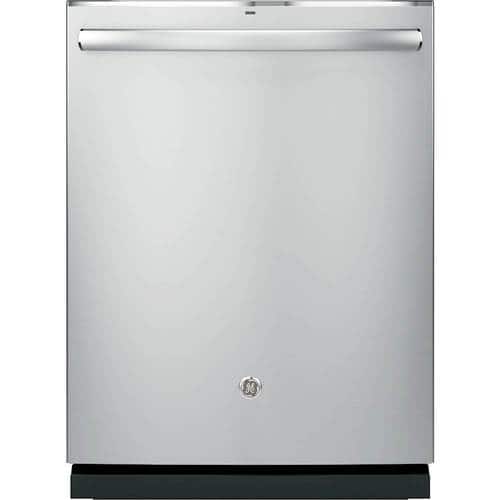 GE - 24" Tall Tub Built-In Dishwasher - Stainless steel - Front_Standard