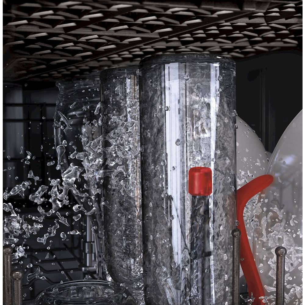 GE - 24" Tall Tub Built-In Dishwasher - Stainless steel - Alt_View_Standard_11