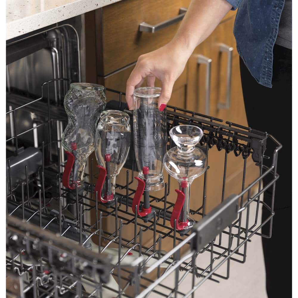 GE - 24" Tall Tub Built-In Dishwasher - Black - Alt_View_Standard_13
