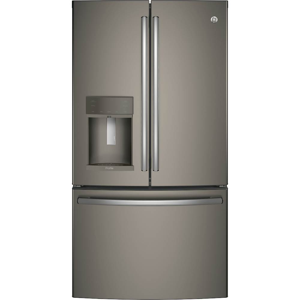 GE - Profile Series 22.2 Cu. Ft. French Door Counter-Depth ...