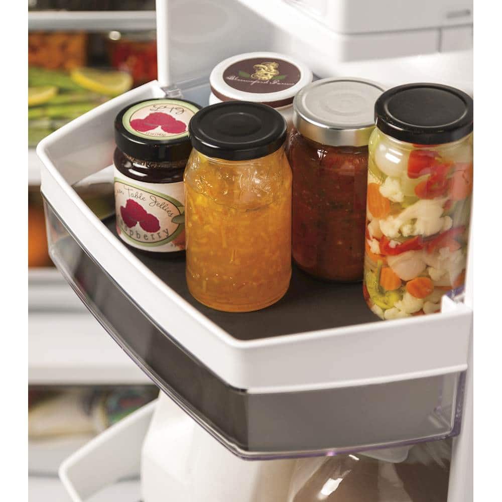 GE - Profile Series 22.2 Cu. Ft. French Door Counter-Depth Refrigerator - Stainless steel - Alt_View_Standard_17