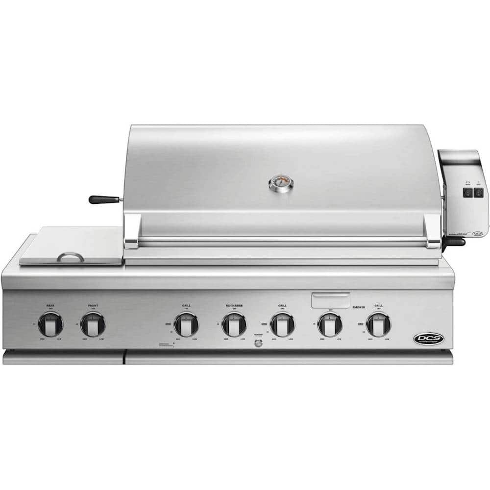 DCS - Traditional 48" Built-In Gas Grill - Brushed Stainless Steel - Angle_Zoom