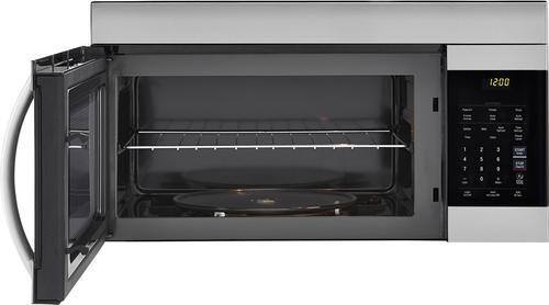 LG - 1.7 Cu. Ft. Over-the-Range Microwave - Stainless steel - Alt_View_Standard_12