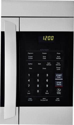LG - 1.7 Cu. Ft. Over-the-Range Microwave - Stainless steel - Alt_View_Standard_1