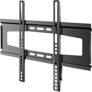 Fixed Tv Wall Mount For Most 19 39 Flat Panel Tvs Black