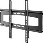 Insignia - Fixed TV Wall Mount for Most 19" - 39" Flat-Panel TVs - Black