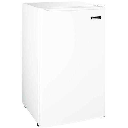 Magic Chef - 3.5 Cu. Ft. Mini Fridge - White - Angle_Standard
