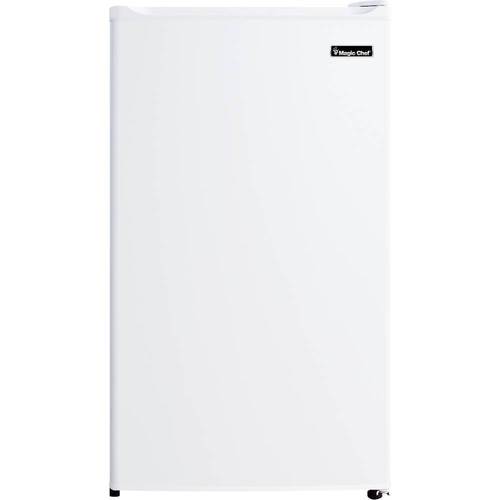 Magic Chef - 3.5 Cu. Ft. Mini Fridge - White - Front_Standard