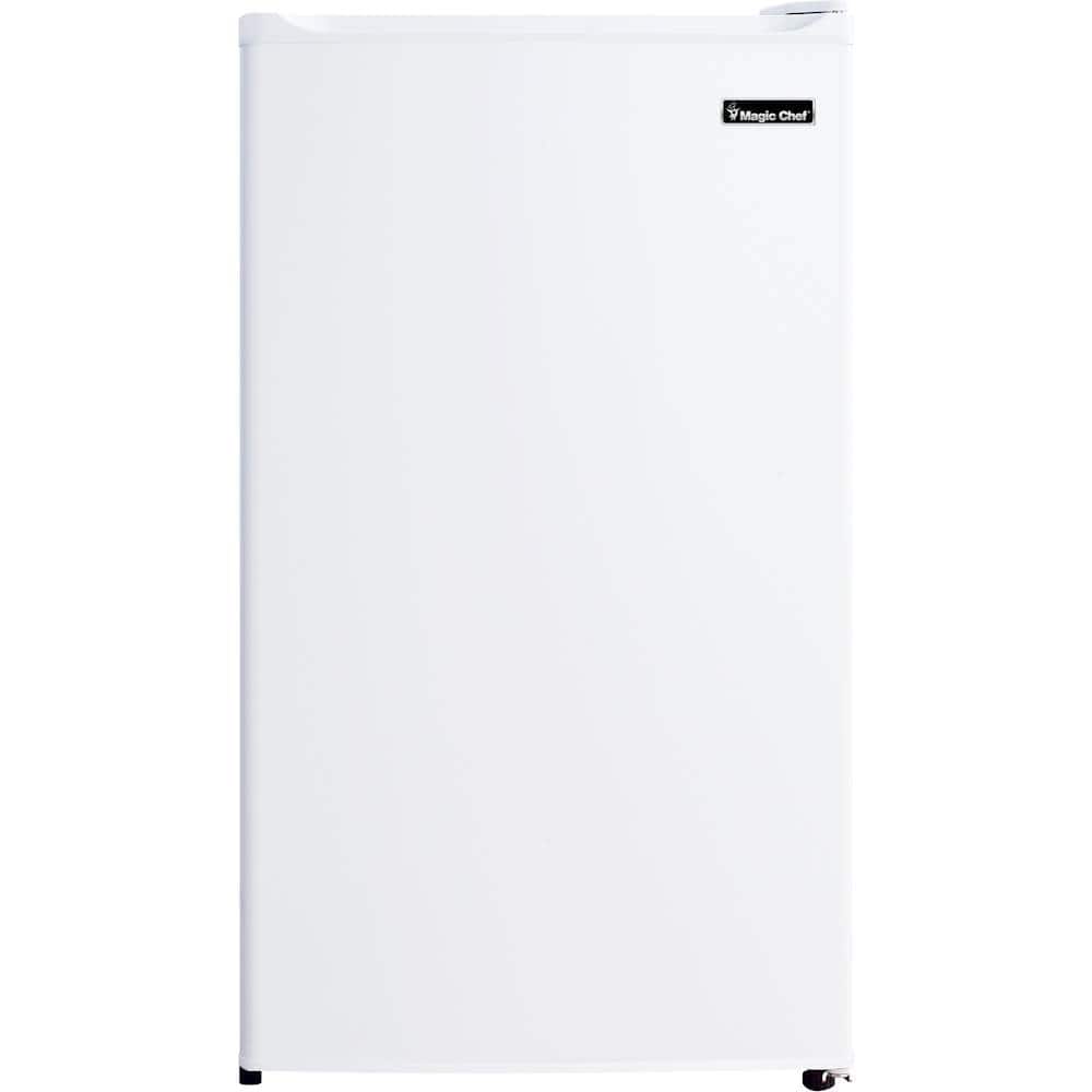 Magic Chef - 3.5 Cu. Ft. Mini Fridge - White - Front_Zoom