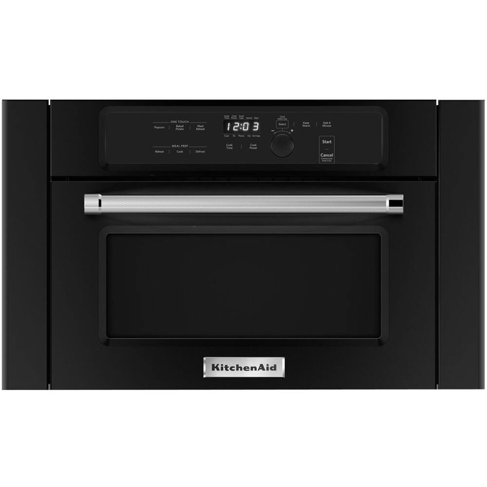 KitchenAid - 1.4 Cu. Ft. Built-In Microwave - Black - Alt_View_Standard_11