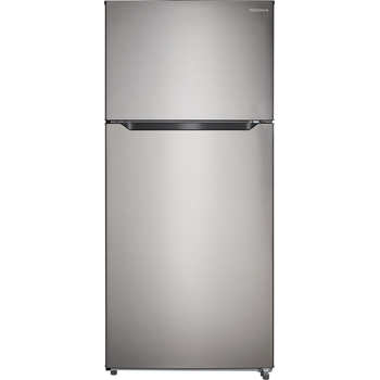 Insignia 18 Cu Ft Top Freezer Refrigerator Stainless Steel