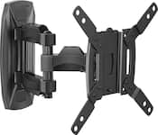Rocketfish - Full-Motion TV Wall Mount for Most 19" - 39" TVs - Black