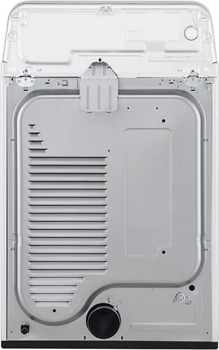 LG - 7.3 Cu. Ft. 14-Cycle Electric Dryer with Steam - White - Alt_View_Standard_13