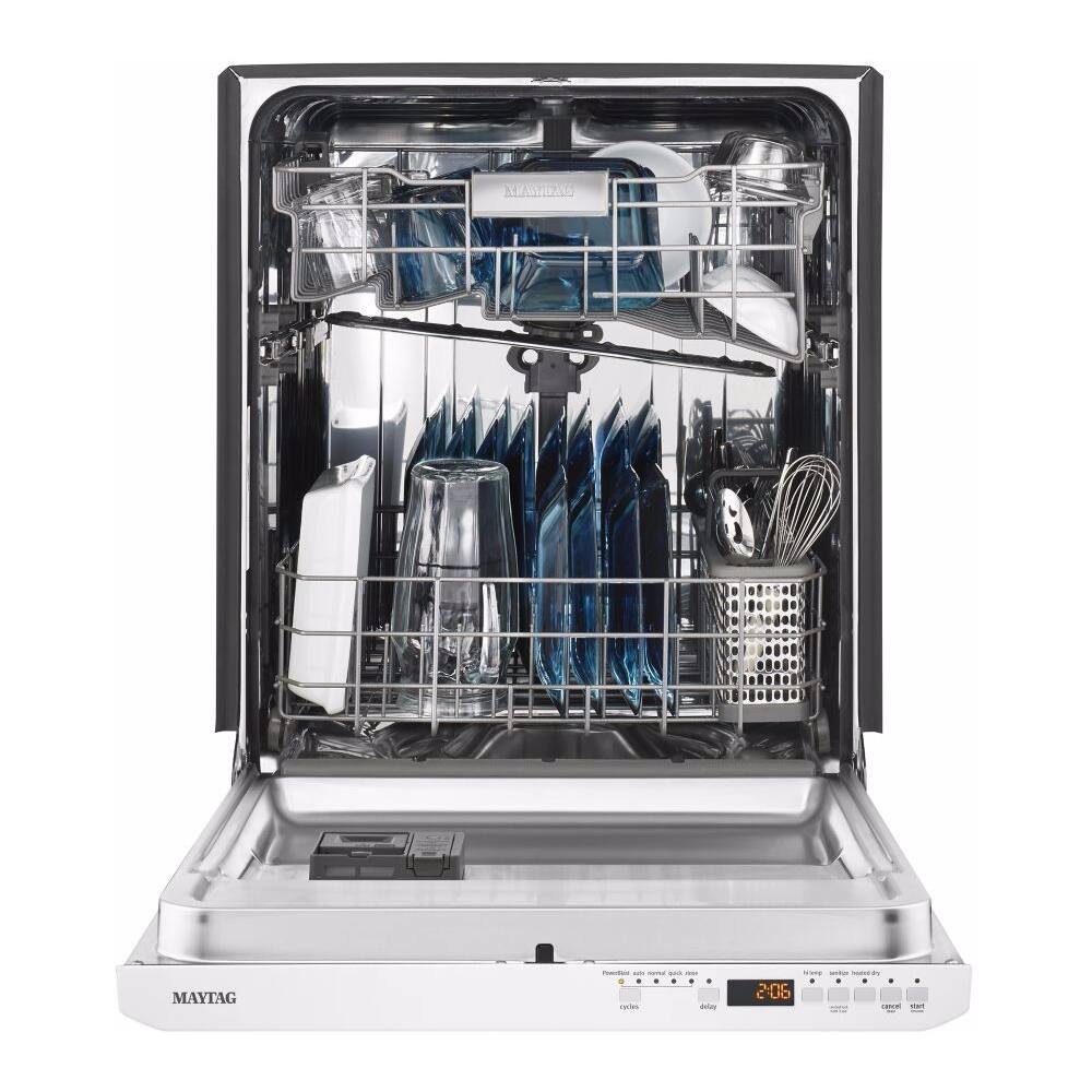 Maytag 24" BuiltIn Dishwasher White at Pacific Sales