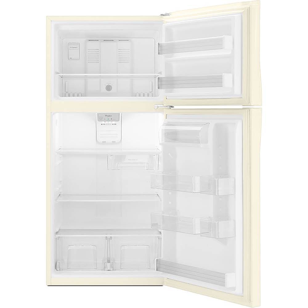 Whirlpool - 19.2 Cu. Ft. Top-Freezer Refrigerator - Biscuit - Alt_View_Standard_1