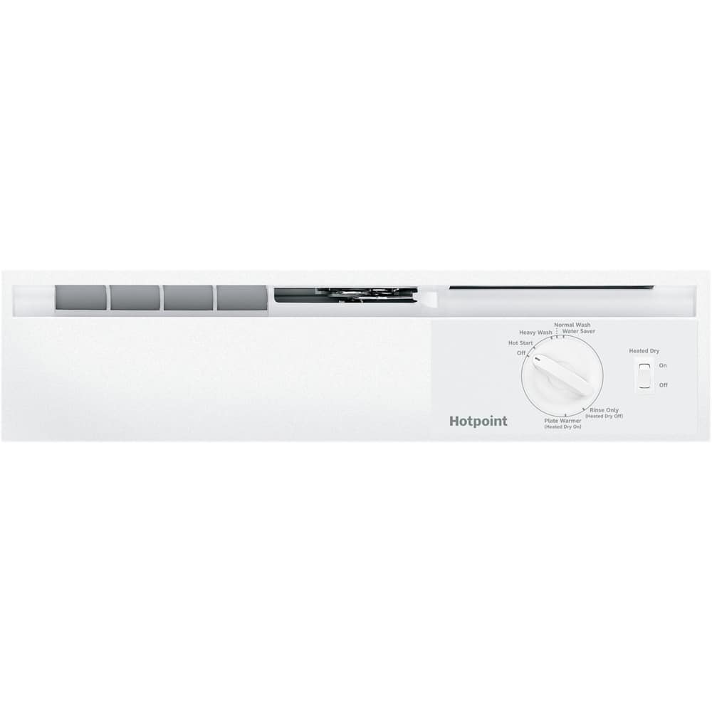 Hotpoint - 24" Built-In Dishwasher - White - Alt_View_Standard_11