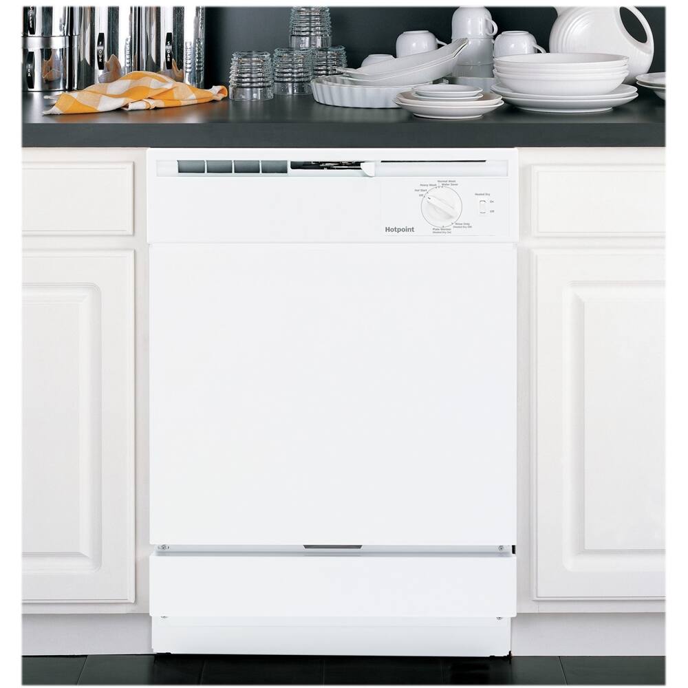Hotpoint - 24" Built-In Dishwasher - White - Alt_View_Standard_12