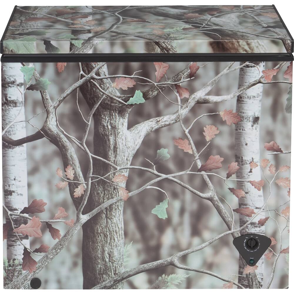 GE - 7.0 Cu. Ft. Chest Freezer - Camouflage - Front_Zoom