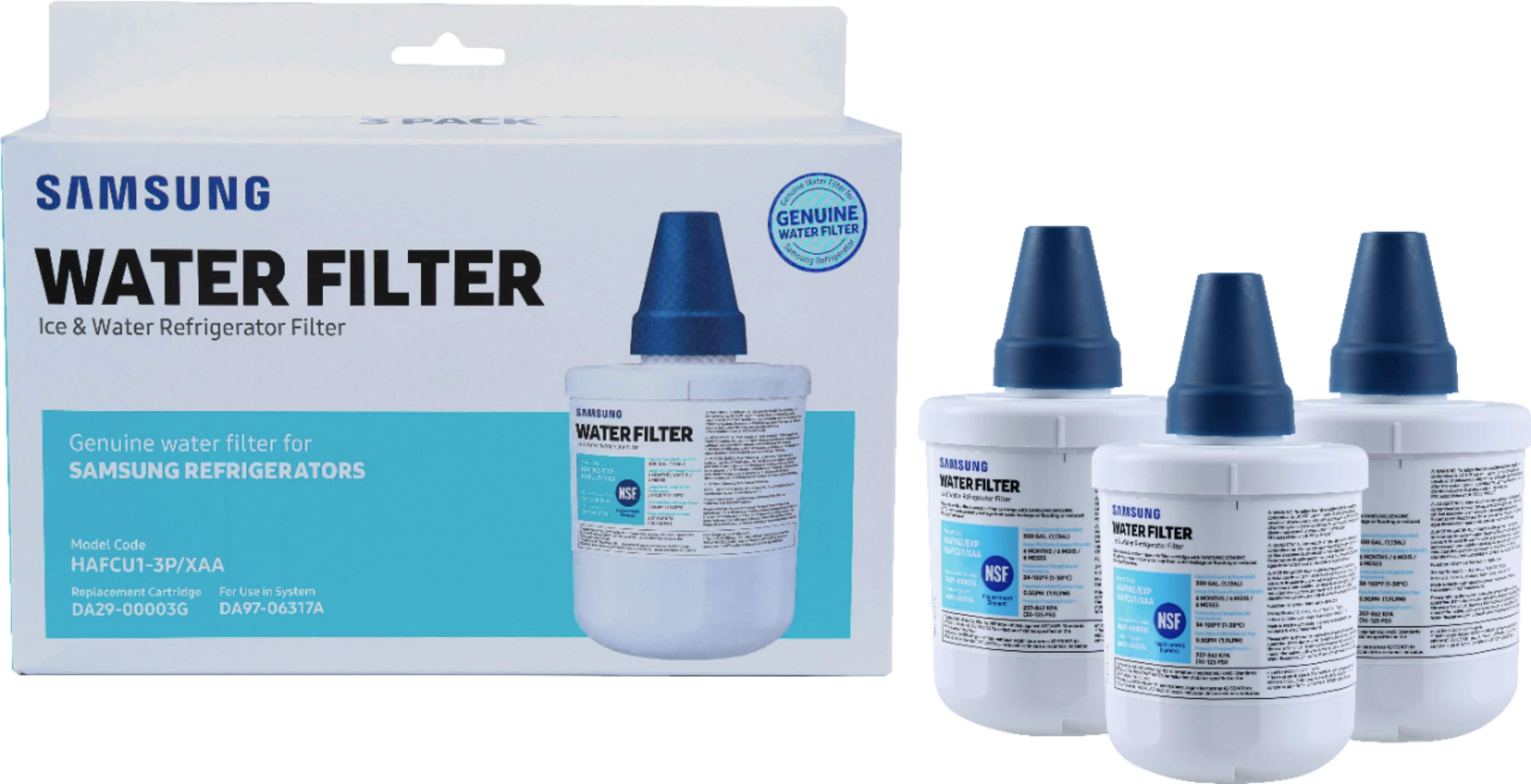 Samsung Water Filter for Select Samsung Refrigerators (3Pack) at