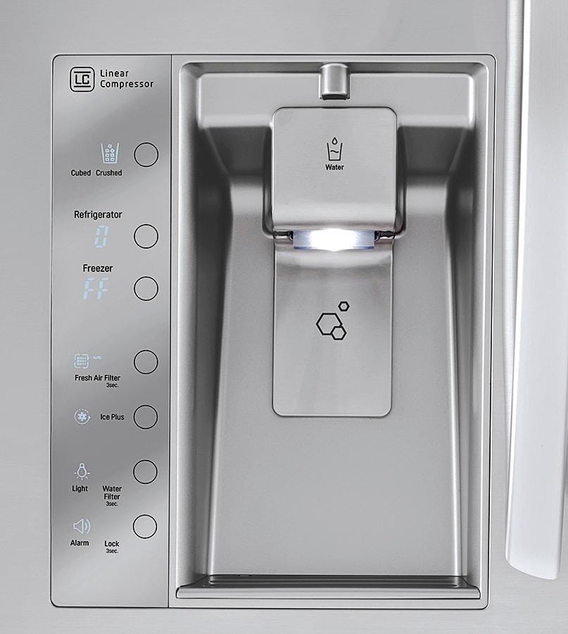 LG - Door-in-Door 29.9 Cu. Ft. 4-Door French Door Refrigerator with Thru-the-Door Ice and Water - Stainless steel - Alt_View_Standard_4