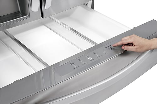 LG - Door-in-Door 29.9 Cu. Ft. 4-Door French Door Refrigerator with Thru-the-Door Ice and Water - Stainless steel - Alt_View_Standard_5