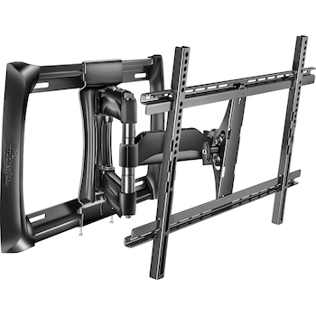 Rocketfish Full Motion Tv Wall Mount For Most 19 39 Tvs Black