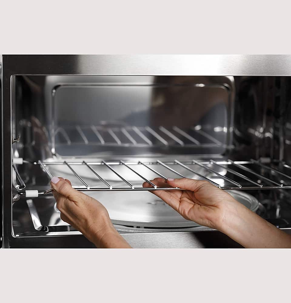 GE - Profile™ Series 1.7 cu. ft. Convection Over-the-Range Microwave - Black - Alt_View_Standard_12