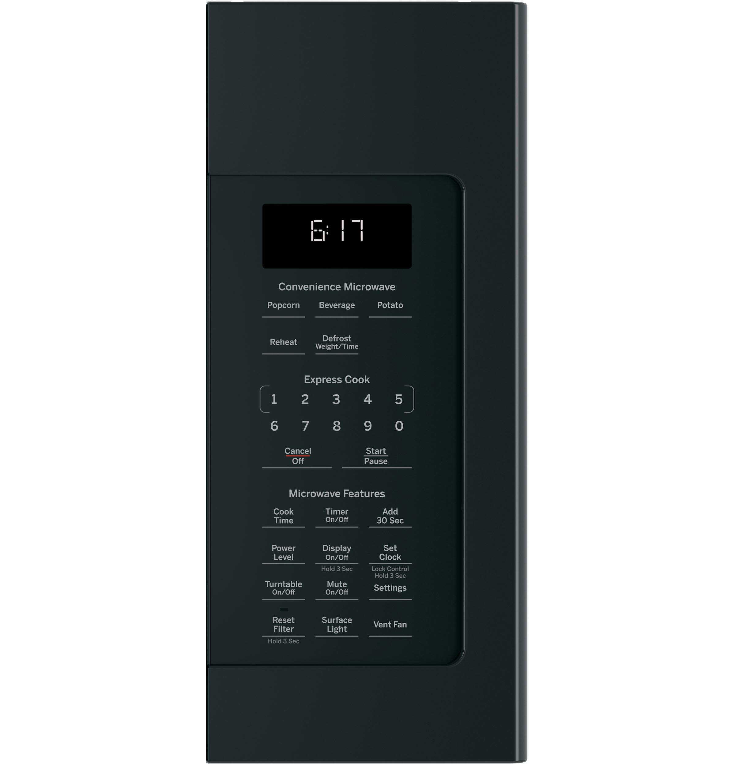 GE - 1.7 Cu. Ft. Over-the-Range Microwave - Black - Alt_View_Standard_11